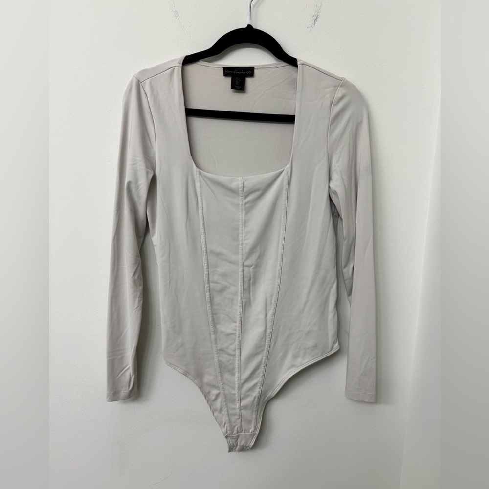 House of Harlow Long Sleeve Body Suit